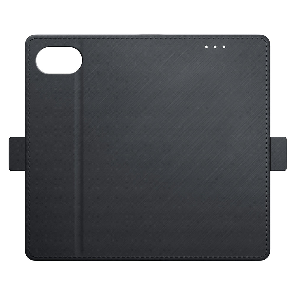 Husa de protectie 3mk Wallet compatibil cu iPhone 16e / iPhone 17e, Negru
