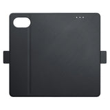 Husa de protectie 3mk Wallet compatibil cu iPhone 16e / iPhone 17e, Negru
