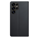 Husa de protectie 3mk Wallet compatibil cu Samsung Galaxy S25 Ultra, Negru