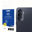 Folie de protectie 3mk Lens Protection (set de 4) compatibil cu Samsung Galaxy A17 5G / A17 4G, Transparent