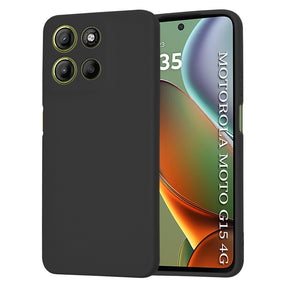 Husa de protectie Techsuit SoftFlex compatibil cu Motorola Moto G15 / G15 Power / G17 / G17 Power, Negru