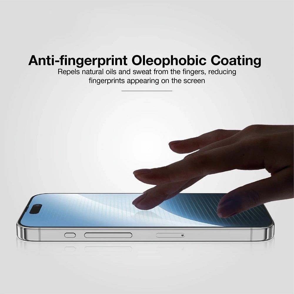 Folie de protectie ANANK 2.5D 10X Reinforced CG compatibil cu iPhone 17, Negru