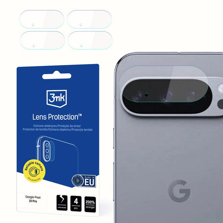 Folie de protectie 3mk Lens Protection (set de 4) compatibil cu Google Pixel 10 Pro, Transparent