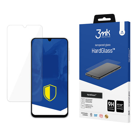 Folie de protectie 3mk HardGlass Tempered compatibil cu Samsung Galaxy A26 5G, Transparent