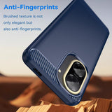 Husa de protectie Techsuit Carbon Silicone compatibil cu Xiaomi Redmi A5 4G (Standard), Albastru