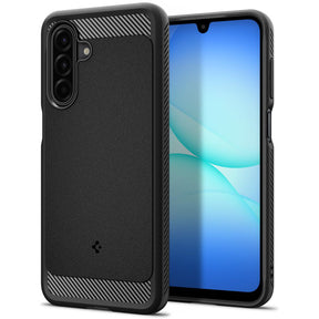 Husa de protectie Spigen Rugged Armor (ACS09844) compatibil cu Samsung Galaxy A17 4G / A17 5G, Negru