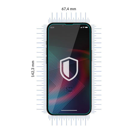 Folie de protectie 3mk FlexibleGlass compatibil cu iPhone 14 / iPhone 14 Pro, Transparent