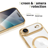 Husa de protectie Techsuit Luxury Crystal MagSafe compatibil cu iPhone 17 Air, Verde Deschis