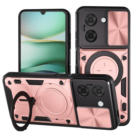 Husa de protectie Techsuit CamGuard Pro compatibil cu Xiaomi Redmi A5 4G (Standard), Roz Auriu