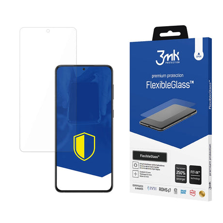 Folie de protectie 3mk FlexibleGlass compatibil cu Samsung Galaxy S24 FE, Transparent