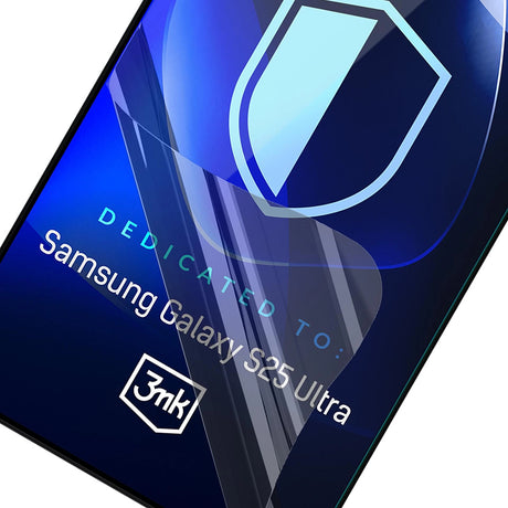 Folie de protectie 3mk FlexibleGlass compatibil cu Samsung Galaxy S25 Ultra, Transparent