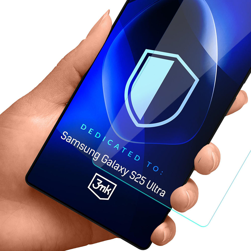 Folie de protectie 3mk FlexibleGlass compatibil cu Samsung Galaxy S25 Ultra, Transparent