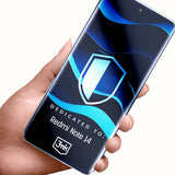 Folie de protectie 3mk FlexibleGlass compatibil cu Xiaomi Redmi Note 14 5G, Transparent