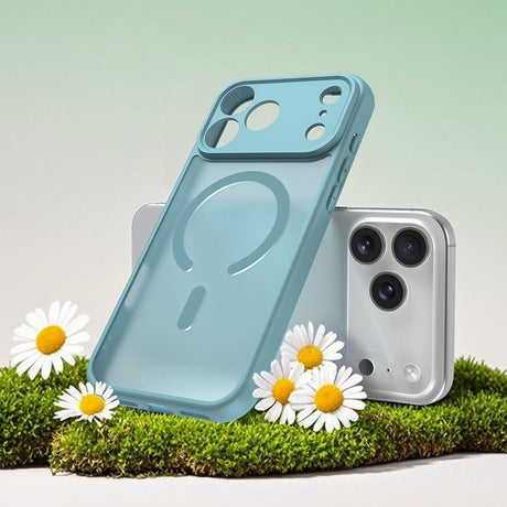 Husa de protectie Techsuit HaloFrost II MagSafe compatibil cu iPhone 17 Pro Max, Verde Menta