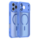 Husa de protectie Techsuit HaloFrost II MagSafe compatibil cu iPhone 17 Pro Max, Albastru Cer