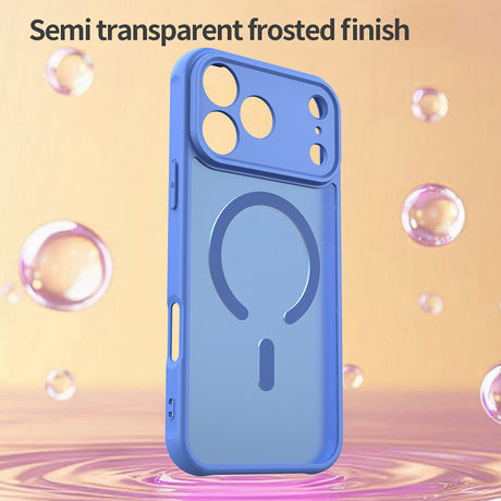 Husa de protectie Techsuit HaloFrost II MagSafe compatibil cu iPhone 17 Pro Max, Albastru Cer