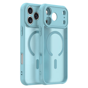 Husa de protectie Techsuit HaloFrost II MagSafe compatibil cu iPhone 17 Pro, Verde Menta