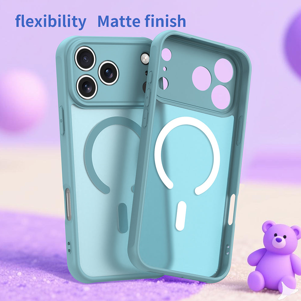 Husa de protectie Techsuit HaloFrost II MagSafe compatibil cu iPhone 17 Pro, Verde Menta