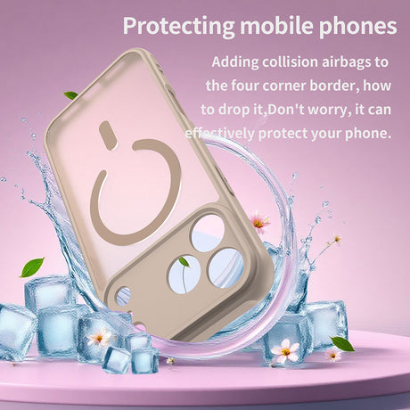 Husa de protectie Techsuit HaloFrost II MagSafe compatibil cu iPhone 17 Pro, Auriu