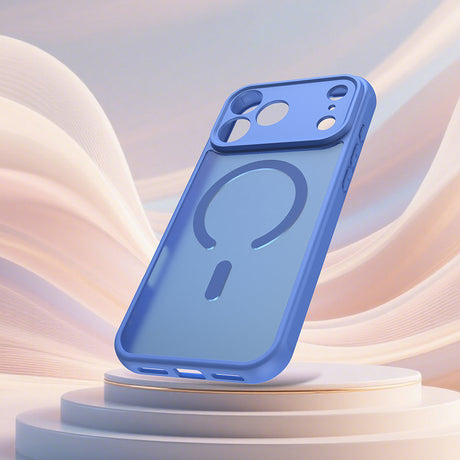 Husa de protectie Techsuit HaloFrost II MagSafe compatibil cu iPhone 17 Pro, Albastru Cer