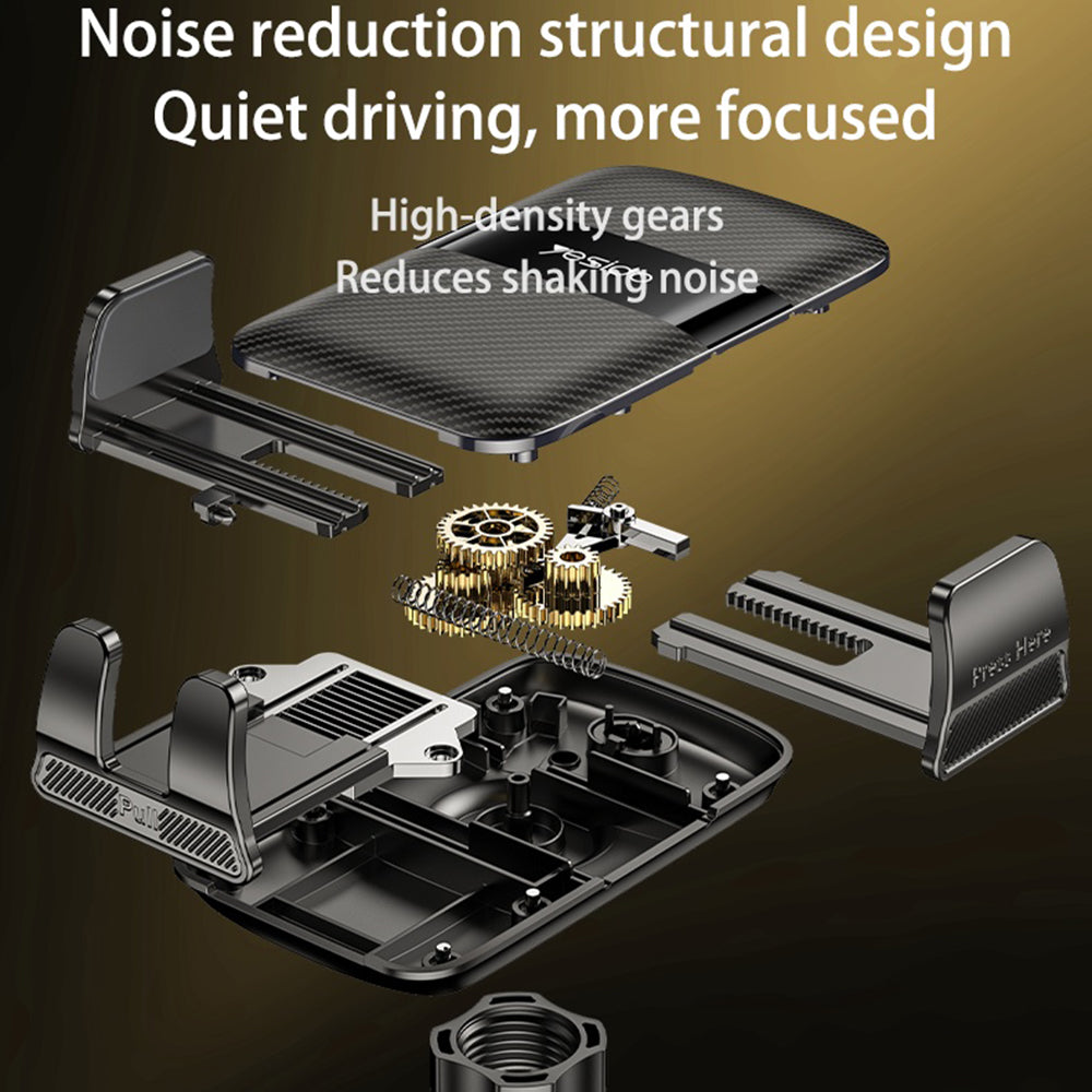 Suport Yesido 4in1 (C274), Cup Storage, Phone Mount and Sundries Storage, 720° Adjustable Angle, 4.7-7.2", Negru