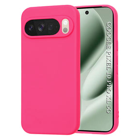 Husa de protectie Techsuit SoftFlex compatibil cu Google Pixel 10 Pro XL, Roz Intens