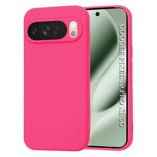 Husa de protectie Techsuit SoftFlex compatibil cu Google Pixel 10 Pro XL, Roz Intens