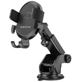 Suport Borofone Amazing Bay (BH39), with Suction Cup, for Dashboard/Windshield, 4.5-6.5" Phone, Negru