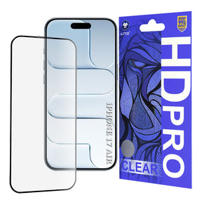 Folie de protectie Lito HD Pro Clear compatibil cu iPhone 17 Air, Negru