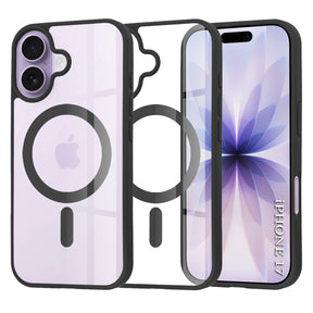 Husa de protectie Techsuit MagSafe Pro compatibil cu iPhone 17, Negru