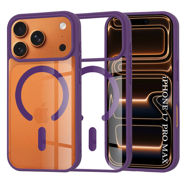 Husa de protectie Techsuit MagSafe Pro compatibil cu iPhone 17 Pro Max, Mov