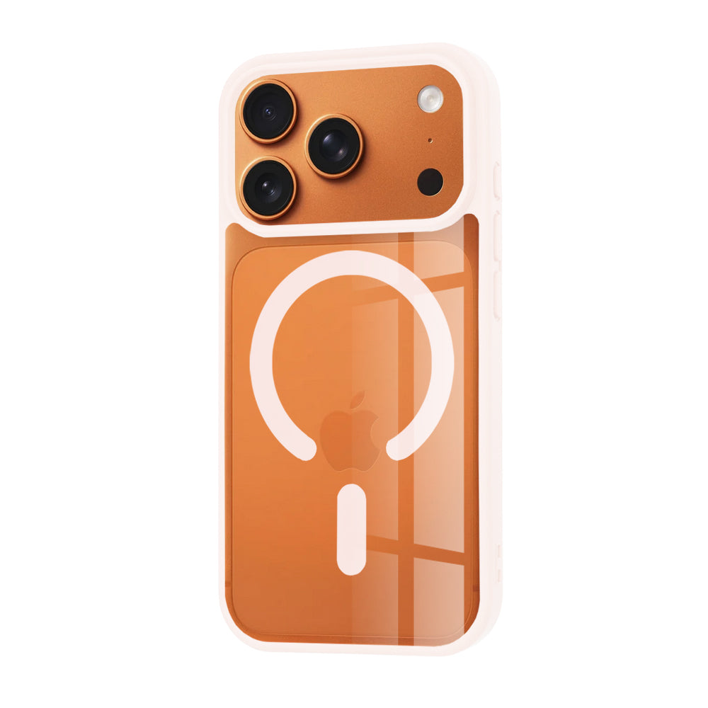 Husa de protectie Techsuit MagSafe Pro compatibil cu iPhone 17 Pro Max, Nude Pink