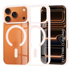 Husa de protectie Techsuit MagSafe Pro compatibil cu iPhone 17 Pro Max, Nude Pink