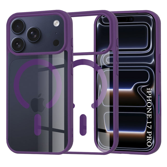 Husa de protectie Techsuit MagSafe Pro compatibil cu iPhone 17 Pro, Mov