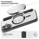 Husa de protectie Techsuit SmartMag Book compatibil cu iPhone 17, Maro