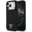Husa de protectie Guess Silicone Triangle Logo MagSafe (GUHMP17XSCTRLMK) compatibil cu iPhone 17 Pro Max, Negru