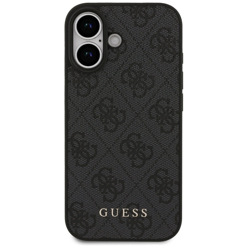 Husa de protectie Guess Hardcase 4G Classic (GUHCP17SG4GFGR) compatibil cu iPhone 17, Negru