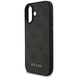 Husa de protectie Guess Hardcase 4G Classic (GUHCP17SG4GFGR) compatibil cu iPhone 17, Negru