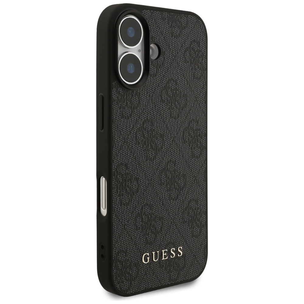 Husa de protectie Guess Hardcase 4G Classic (GUHCP17SG4GFGR) compatibil cu iPhone 17, Negru