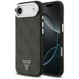 Husa de protectie Guess Hardcase 4G Triangle Logo MagSafe (GUHMP17MP4TSRCMK) compatibil cu iPhone 17 Air, Negru