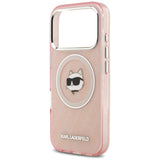 Husa de protectie Karl Lagerfeld IML MagSafe compatibil cu iPhone 17 Pro Max, Albastru