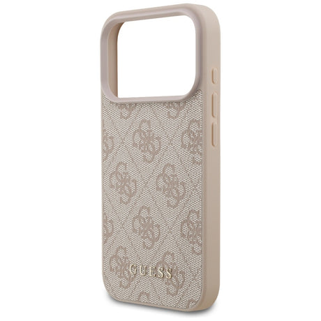 Husa de protectie Guess Hardcase 4G compatibil cu iPhone 17 Pro, Roz