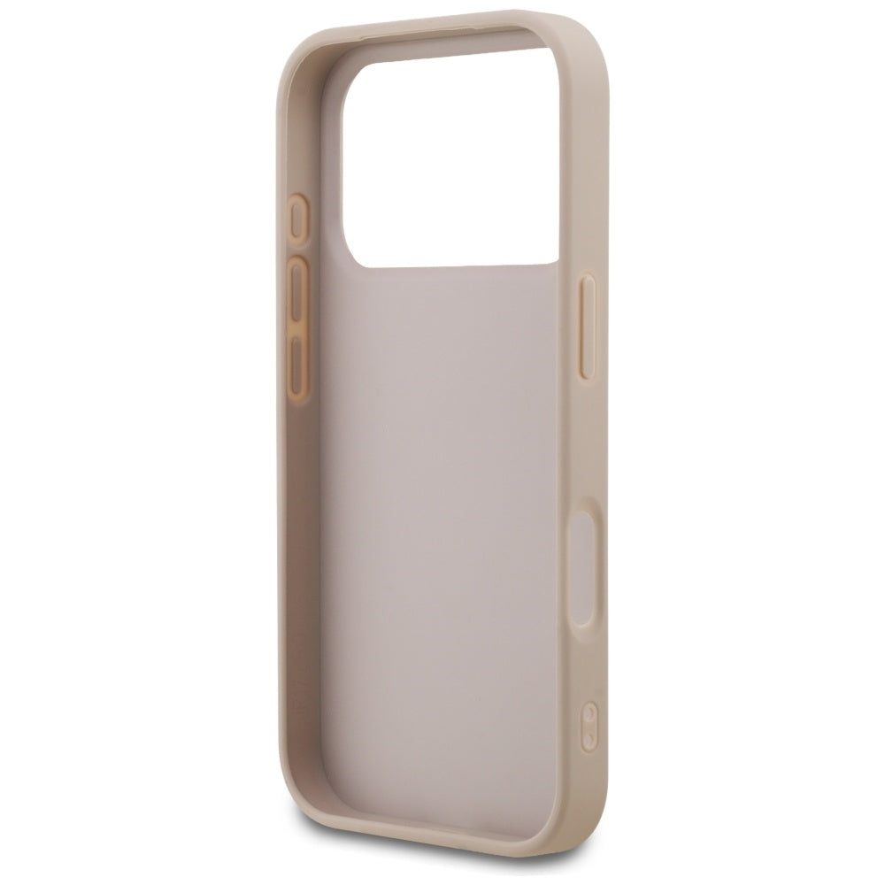 Husa de protectie Guess Hardcase 4G compatibil cu iPhone 17 Pro, Roz