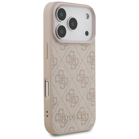 Husa de protectie Guess Hardcase 4G compatibil cu iPhone 17 Pro, Roz