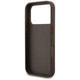 Husa de protectie Guess Hardcase 4G Classic compatibil cu iPhone 17 Pro, Maro