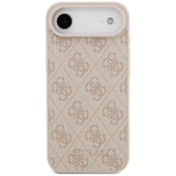 Husa de protectie Guess Hardcase 4G Classic (GUHCP17MG4GFPI) compatibil cu iPhone 17 Air, Roz