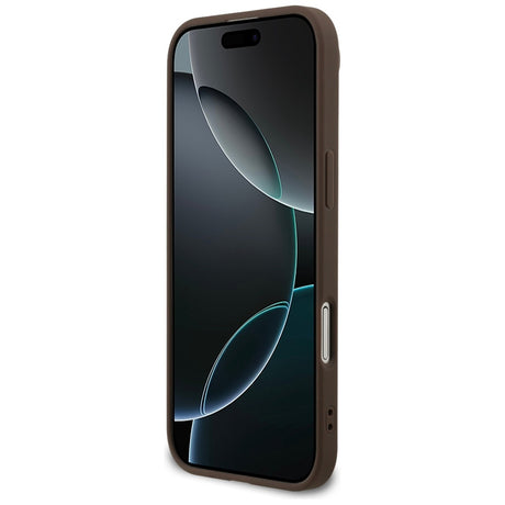 Husa de protectie Guess Hardcase 4G Classic (GUHCP17MG4GFBR) compatibil cu iPhone 17 Air, Maro