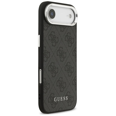 Husa de protectie Guess Hardcase 4G Classic Logo MagSafe (GUHMP17MP4GSSMCK) compatibil cu iPhone 17 Air, Negru