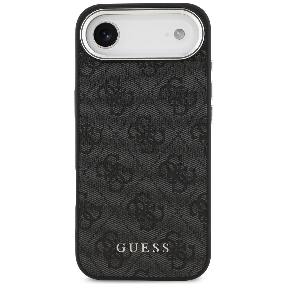 Husa de protectie Guess Hardcase 4G Classic Logo MagSafe (GUHMP17MP4GSSMCK) compatibil cu iPhone 17 Air, Negru