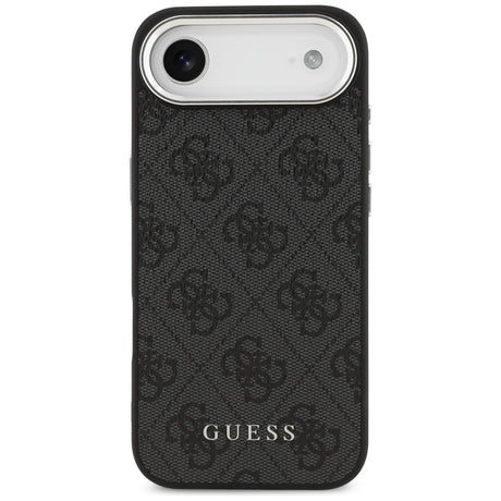 Husa de protectie Guess Hardcase 4G Classic Logo MagSafe (GUHMP17MP4GSSMCK) compatibil cu iPhone 17 Air, Negru
